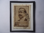 Stamps Argentina -  Luis María Drago (1859-1921)-100 Aniv. de su Muerte (1859-1959)-Autor de la Doctrina Drago (1902).