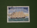 Stamps : Africa : Benin :  Barco