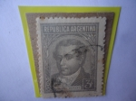 Sellos de America - Argentina -  Mariano Moreno (1778-1811)-Abogado, Ideologo e impulsor de la Revolución de Mayo de 1810.