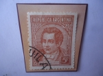 Stamps Argentina -  Mariano Moreno (1778-1811) Abogado ,Ideólogo e Impulsor de la Revolución del 25 de Mayo de 1810.