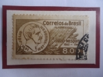 Stamps : Europe : Bulgaria :  Julio Mesquita (1862-1927)-Periodista fundador del "O Estado de San Paulo"-Centenario de su Nacimien