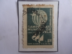 Stamps Brazil -  Campeonato del Mundo de Vela-Porto Alegre- Emblema.