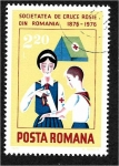 Stamps Romania -  Centenario de la Cruz Roja Rumana, Primeros auxilios