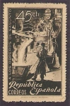 Stamps Spain -  homenaje a los obreros de sagunto