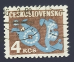 Stamps Czechoslovakia -  Alegorias