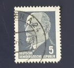 Stamps Germany -  Personajes