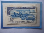 Sellos de America - M�xico -  11 Congreso Panamericano de Ferrocarriles - Sello de 1,20 Ctvos. año 1963