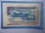 Sellos de America - Mxico -  11 Congreso Panamericano de Ferrocarriles - Sello de 1,20 Ctvos. año 1963