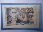 Stamps Mexico -  Charles de Gaulle-Visita del Presidente de Francia - Sello de $2 Año 1964.