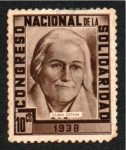 Stamps Spain -  Clara Zetkin