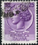 Stamps Italy -  Republica Italiana