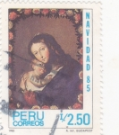 Stamps Peru -   NAVIDAD 85