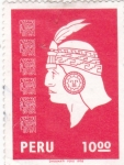 Stamps Peru -  INCA