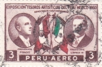 Stamps Peru -  EXPOSICIÓN TESOROS ARTÍSTICOS