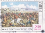 Stamps Peru -  150 ANIV. BATALLA DE JUNIN Y AYACUCHO