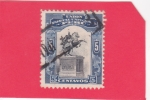 Stamps Peru -  U.P.U ESTATUA