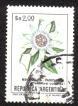 Sellos del Mundo : America : Argentina : Flores. Coérulas de Passiflora