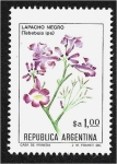 Stamps Argentina -  Flores Lapacho negro (Tabebuia ipe)