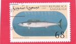 Stamps Morocco -  PEZ- Acanthocybium solandri