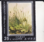 Stamps North Korea -  pintura-Durer