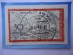 Stamps Germany -  Oberammergau - (Baviera-Alemania)- Serie: Turismo.