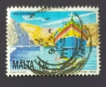 Stamps Malta -  Paisajes