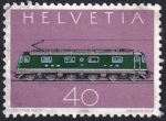 Stamps Switzerland -  locomotora Re 6/6