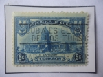 Stamps Cuba -  Capitolio-Inauguración Capitolio Nacional de Cuba (1929)-Obra:Arq. Eugenio Raynieri-Pres.Gerardo  Ma