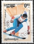 Stamps Cambodia -  Juegos Olimpicos de Invierno 1984 - Sarajevo
