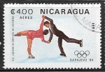 Stamps Nicaragua -  Juegos Olimpicos de Invierno 1984 - Sarajevo