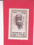 Stamps : Africa : Ivory_Coast :  MASCARA