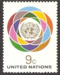 Stamps : America : ONU :  Símbolos