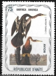 Stamps : America : Haiti :  Aves (cenicientas)