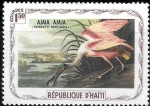 Stamps : America : Haiti :  Aves (cenicientas)