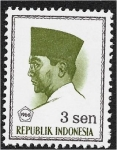 Stamps : Asia : Indonesia :  Presidente Sukarno