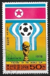 Stamps North Korea -  Argentina 1978