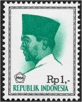Stamps Indonesia -  Presidente Sukarno