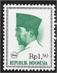 Stamps Indonesia -  Presidente Sukarno