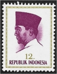 Stamps : Asia : Indonesia :  Presidente Sukarno