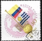 Stamps Hungary -  Copa del Mundo FIFA 1962 - Chile