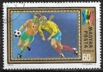 Stamps : Europe : Hungary :  Campeonato Europeo de Football UEFA 1972 - Belgica