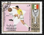 Stamps Sweden -  Copa Jules-Rimet - Brasil 1970