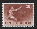Stamps : Asia : Indonesia :  Transporte y comunicaciones, Operador de telefonía