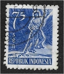 Sellos de Asia - Indonesia -  Vistas, Espíritu de Indonesia