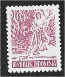 Sellos de Asia - Indonesia -  Vistas, Espíritu de Indonesia