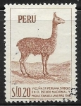 Sellos de America - Per -  Vicuña peruana