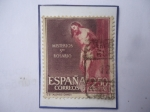 Stamps Spain -  Ed:1469- Misterios del Smo. Rosario-La Flagelación en el Pilar-Oleo de Alonso Cano Almansa-(1601/67)