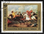 Stamps Hungary -  Kuruc-Labanc Battle - Batallas
