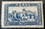 Sellos de Europa - Francia -  MARRUECOS FRANCÉS 1933. Ouarzazar, Kasbah Si Madini 