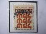 Sellos de Asia - Israel -  Standbysheqel - Sello de 10 Shekel Israel. Año 1984.